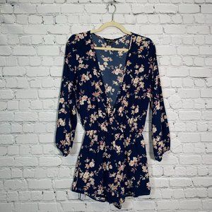 Funky Soul Floral Print Romper Size S